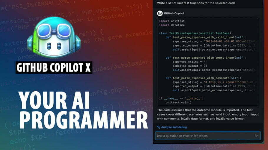 Github Copilot X will use Chatgpt-4