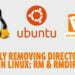 expert tips for safely removing directories in linux rm rmdir
